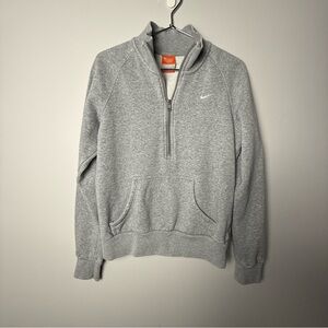 Nike quarter zip, Women’s small with mid-pocket, grey, great condition